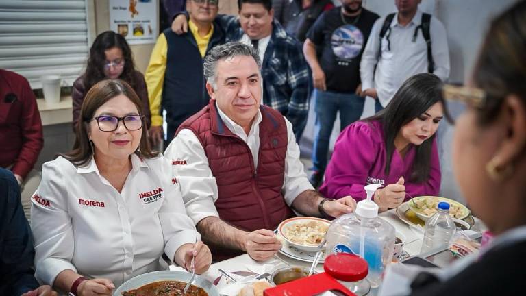 Llevan Imelda Castro y Enrique Inzunza compromisos a Los Mochis