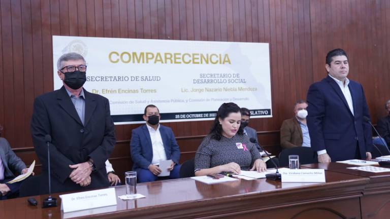 Reconocen en el Congreso de Sinaloa labor de Secretario de Salud ante pandemia del Covid, pero también recibe críticas