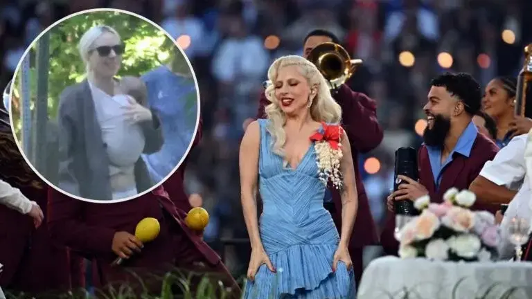 Lady Gaga da a luz a su primer hijo.