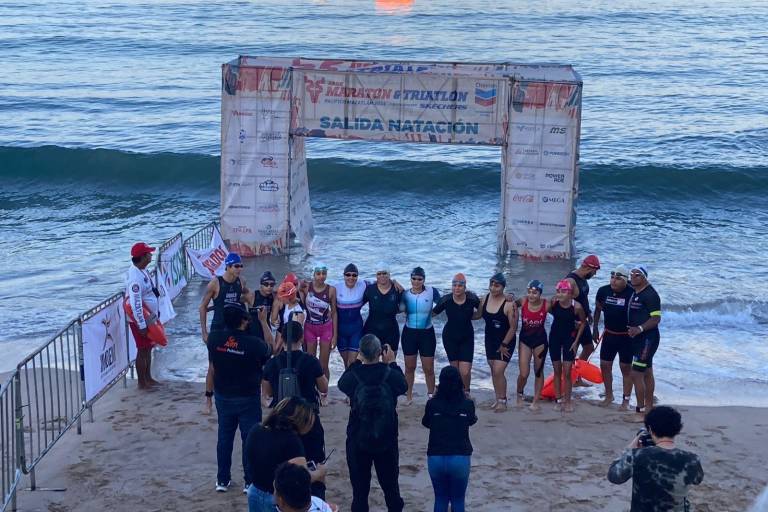 Aseguran atletas tomar precauciones para viajar a Mazatlán y competir en el Triatlón Pacífico