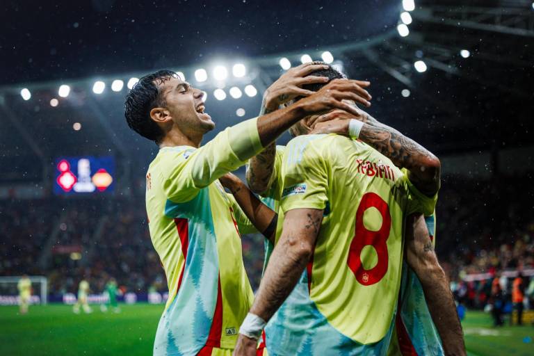 Espectacular victoria de España en Suiza