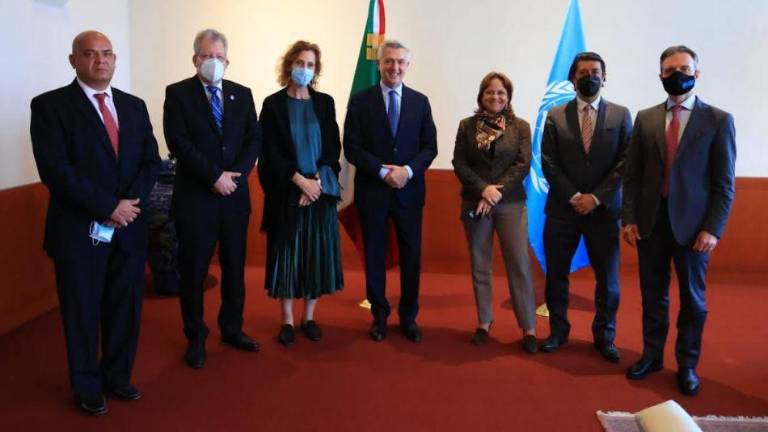 El alto comisionado, Filippo Grandi, destacó la solidaridad y compromiso de México en temas de derechos humanos.