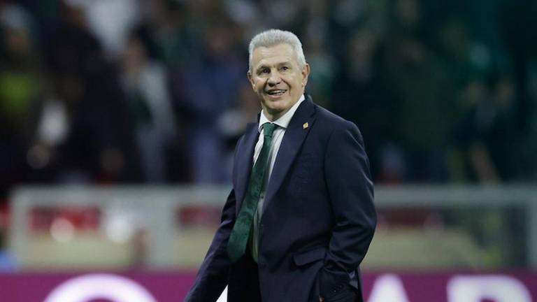 Javier Aguirre disfrutó del primer tiempo de la Selección Mexicana.