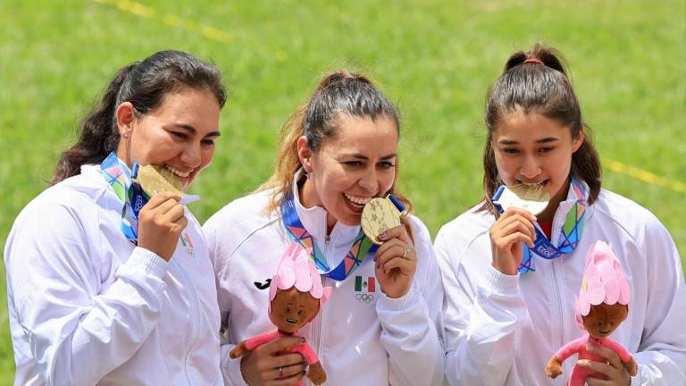 México arrasa en tiro con arco por equipos en rama varonil y femenil al lograr par de oros