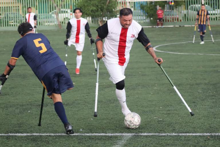 Golea Zorros de Sinaloa en su regreso a la Liga de Futbol para Amputados
