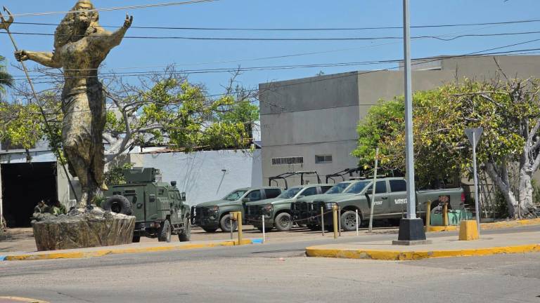 Unidades del Ejército se encuentran en las instalaciones del antiguo Acuario de Mazatlán.