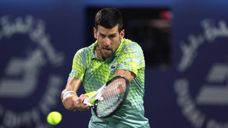 Novak Djokovic vio cortada su racha de 15 triunfos sin derrota en el presente año.