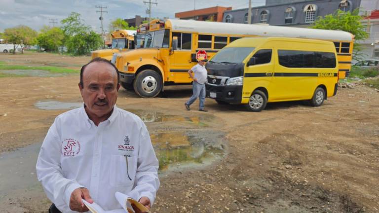 Se dio a conocer que hasta el momento no se han detectado fallas en alguna de las unidades de transporte escolar revisadas.