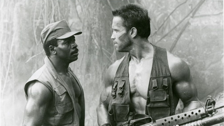 Carl Weathers y Schwarzenegger formaron parte del filme Depredador.