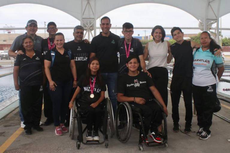 Comparten mazatlecos experiencia vivida en el Gran Prix de Paratletismo