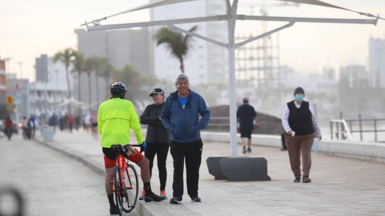 Las bajas temperaturas que se registran en Mazatlán seguirán en los próximos días.