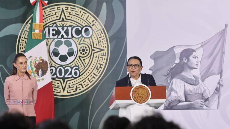 La Secretaria de Gobernación Rosa Icela Rodríguez afirma que hay condiciones para que Mundial se desarrolle con seguridad.