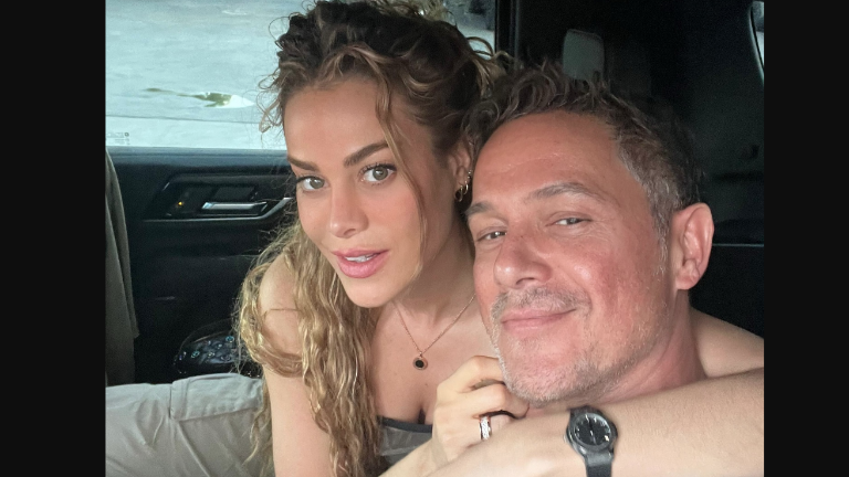 Alejandro Sanz y Candela Márquez.