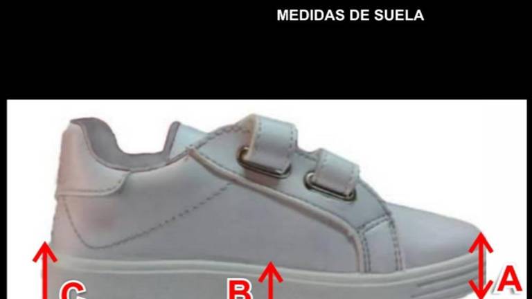 Modelo del calzado que el Gobierno de Sinaloa está licitando.