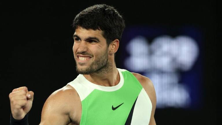 Carlos Alcaraz logró su boleto para las semifinales del Abierto de Australia.