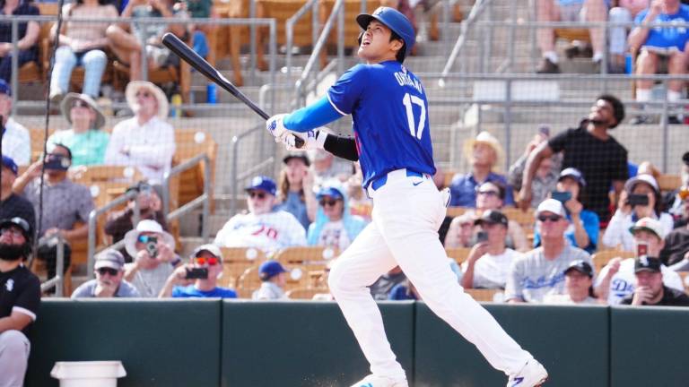 Shohei Ohtani tuvo un “estreno” de ensueño con los Dodgers.