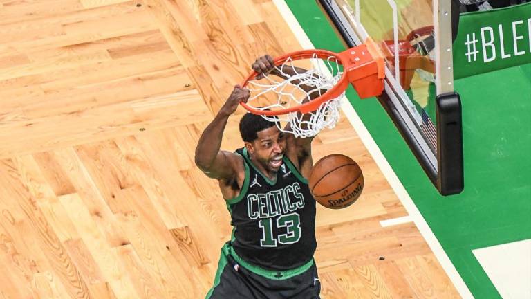Los Celtics sumaron su primera victoria de la serie de playoffs ante los Nets.