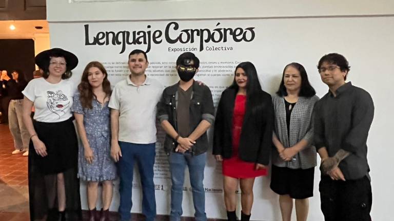 Artistas inauguraron la exposición colectiva ‘Lenguaje corpóreo’.
