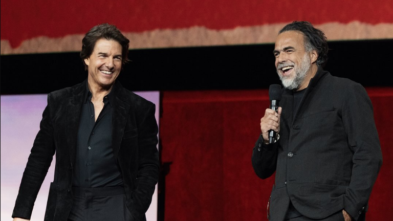 Tom Cruise y Alejandro González Iñárritu.