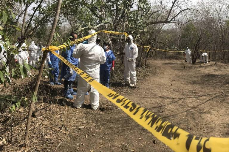 Colectivos de familiares han localizado 57 sitios de exterminio