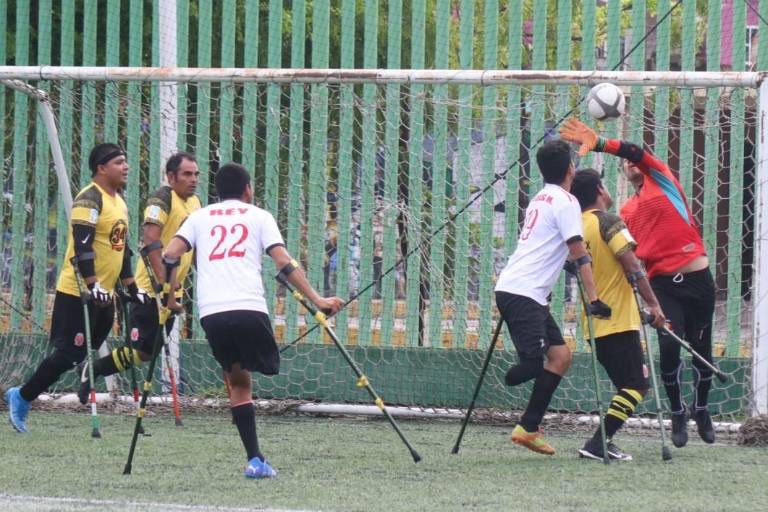 Zorros de Sinaloa conserva invicto en la Liga PROAN de Futbol de Amputados