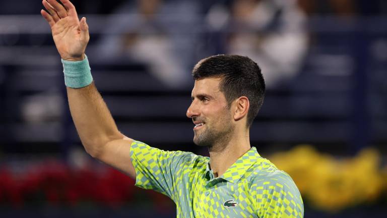Novak Djokovic alcanzó su victoria 15 al hilo en lo que va de 2023.