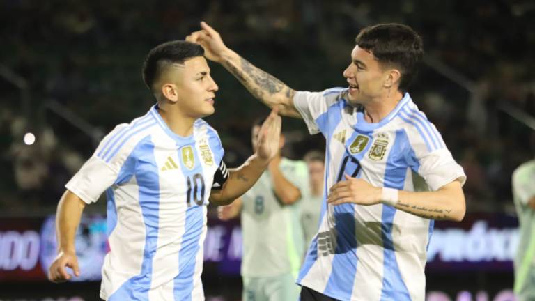 ¡Sencillito! Argentina golea a México en el Estadio El Encanto