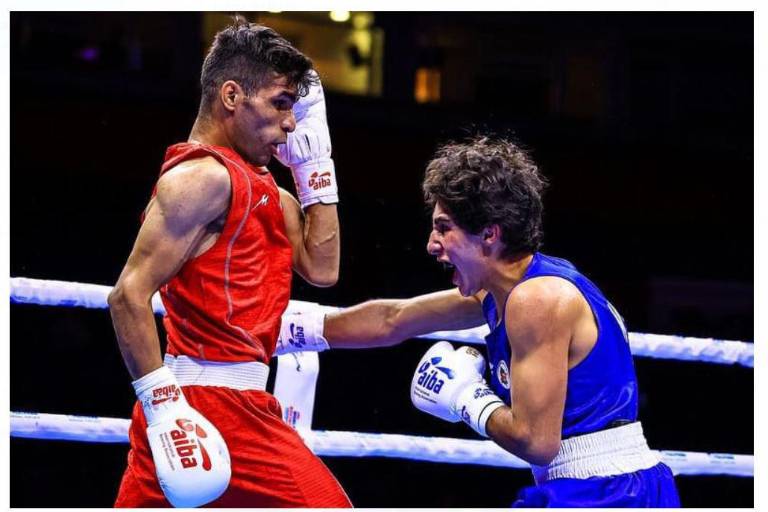 Mazatleco Marco Verde participa en Mundial de Boxeo