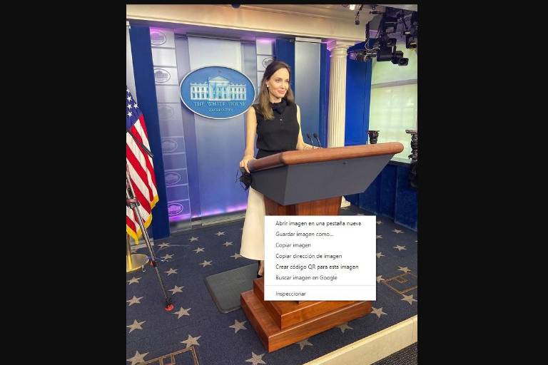 Angelina Jolie visita la Casa Blanca para denunciar la violencia de género