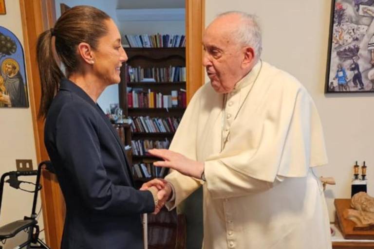 Claudia Sheinbaum también va a El Vaticano a reunirse con el Papa Francisco