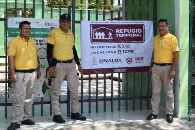 En Rosario están listos los albergues