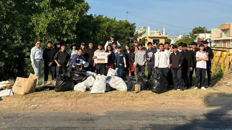 Durante esta jornada se lograron recolectar 2 mil 85 kilogramos de residuos.