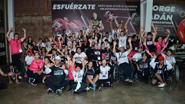 Mazatlán domina la Paralimpiada Estatal.