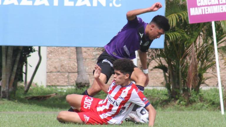 Mazatlán FC Sub 16 tuvo amplio dominio sobre los potosinos.