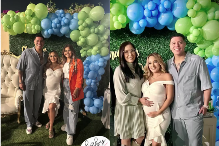 Celebran Eduin Caz y Daisy Anahy el baby shower de su hijo