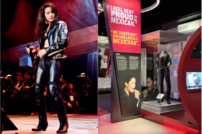 Exhiben atuendo icónico de Selena el el Museo Nacional de Historia Estadounidense