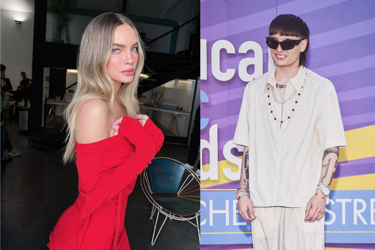 Rumoran posible flechazo entre Peso Pluma y Belinda