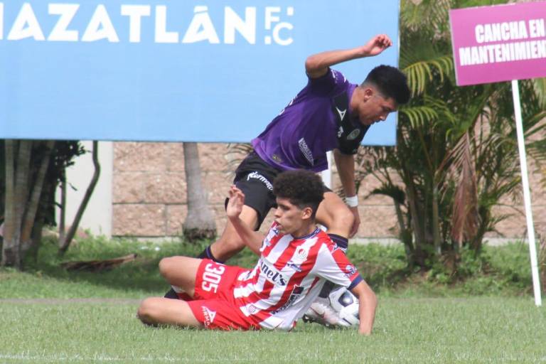 Mazatlán FC le pasa por encima a Atlético San Luis en la Sub 16