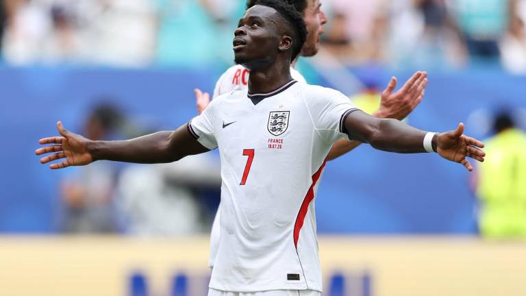 Bukayo Saka hizo historia en el encuentro por el tercer lugar en el duelo entre Inglaterra y Francia.