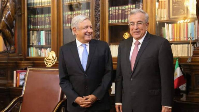 Rubén Rocha Moya acompañó su mensaje con una fotografía junto al Presidente Andrés Manuel López Obrador.
