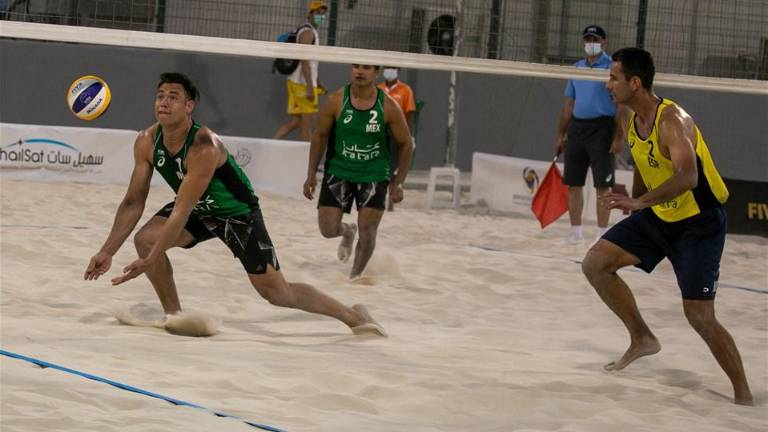 Gastón Gaxiola y José Luis Rubio se instalaron en el Main Draw, en Qatar.
