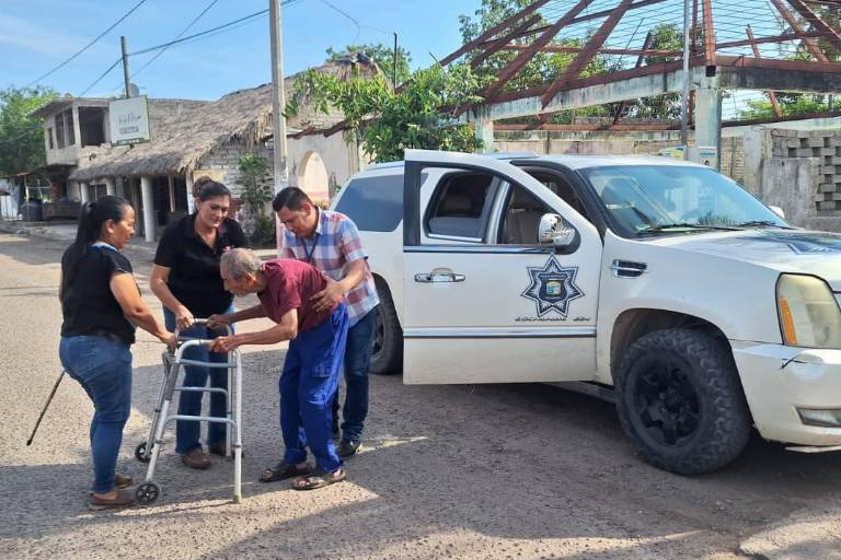 Macario, de 86 años, vivía en el abandono en Palmillas, hasta que lo rescataron del asilo de Escuinapa