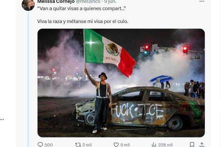 Landau ordena cancelar visa a consejera de Morena en Jalisco, tras insultos a EU