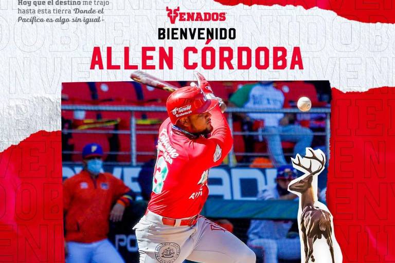Allen Córdoba, ex ligamayorista, es la nueva contratación de Venados de Mazatlán