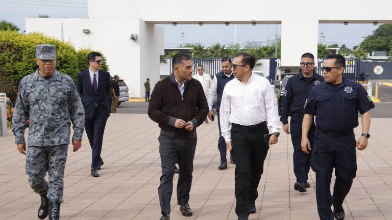 El Gabinete de Seguridad sostuvo reuniones en Sinaloa este miércoles.