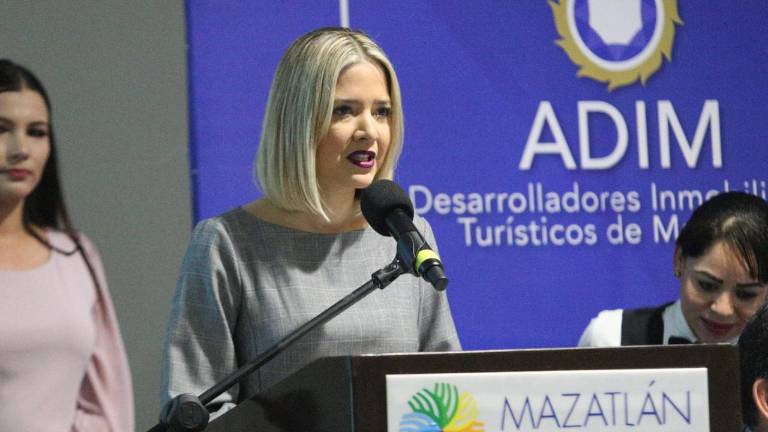 La Secretaria de Turismo, Estrella Palacios, dijo que Mazatlán cerró un gran año 2022.