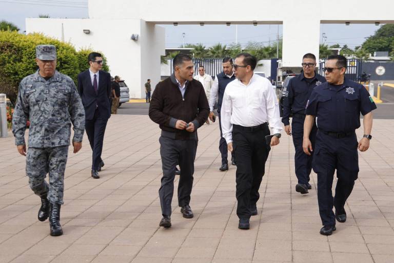 El Gabinete de Seguridad sostuvo reuniones en Sinaloa este miércoles.