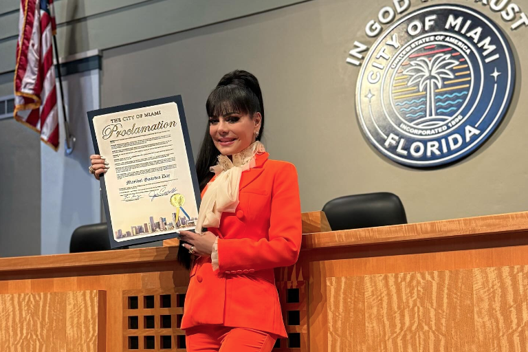 Proclaman en Miami, Florida el ‘Día de Maribel Guardia’