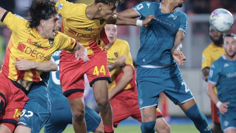 Lecce y Fiorentina terminaron “tablas” en el cierre de la jornada en la Serie A.