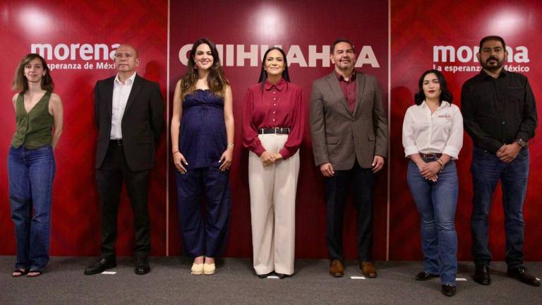Conferencia de prensa de la dirigencia nacional de Morena sobre el caso Chihuahua.
